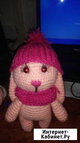 Зайка вязаный Симферополь - изображение 1