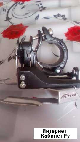 Продам переключатель передний Shimano Altus M370 Новосибирск - изображение 1