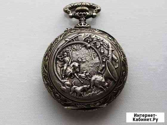 Карманные часы Doxa 1905г Швейцария Охота на Кабан Череповец