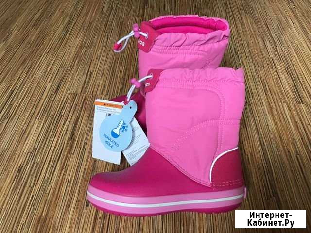 Сноубутсы Crocs С10(27-28), оригинал Красноярск - изображение 1