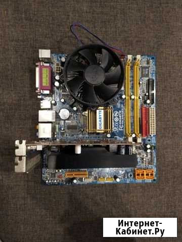 Комплект на lga 775 сокете Ижевск - изображение 1