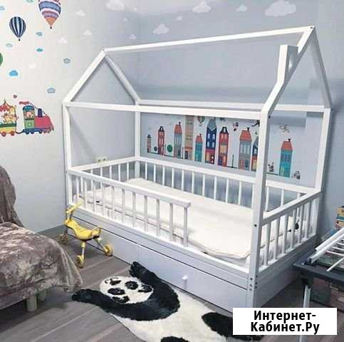 Кровать детская из экологичных материалов Иваново - изображение 1