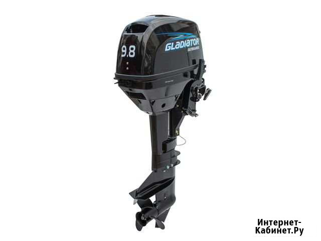 Лодочный мотор 2-тактн. gladiator G9,8FHS NEW Сыктывкар - изображение 1