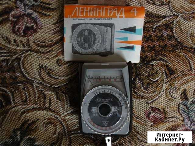 Экспонометр фотоэлектрический ленинград 4 Домодедово - изображение 1