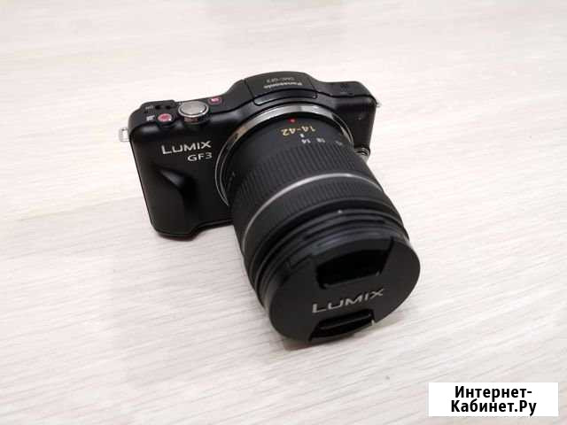 Фотоаппарат Panasonic Lumix DMC-GF3 Kit 14-42mm Кострома - изображение 1