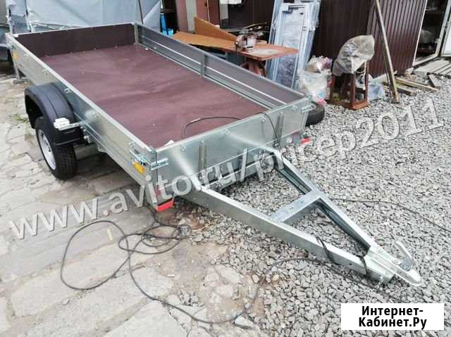 Прицеп для авто с кузовом 245х145 см евро Новосибирск - изображение 1
