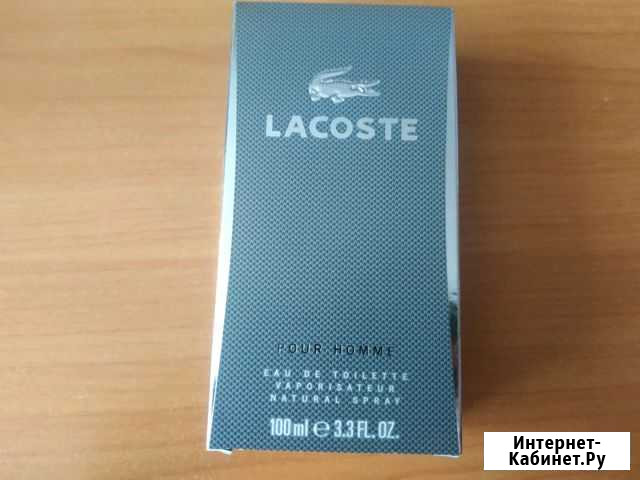 Мужской парфюм Lacoste Pour Homme 100 ml Архангельск - изображение 1