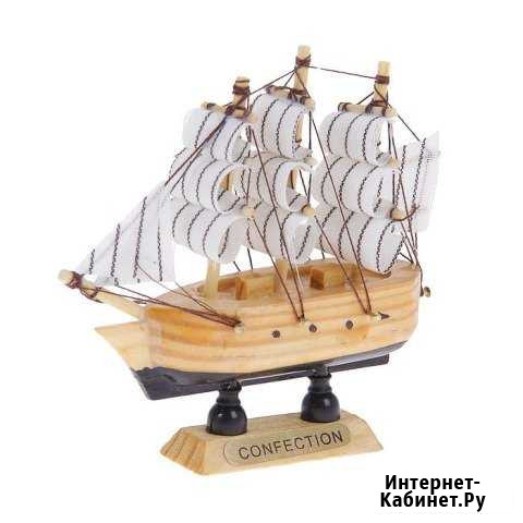 Корабль сувенирный Confection, длина 10 см Магнитогорск - изображение 1