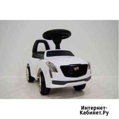 Детская каталка RiverToys Cadillac JY-Z01D, белый Краснодар
