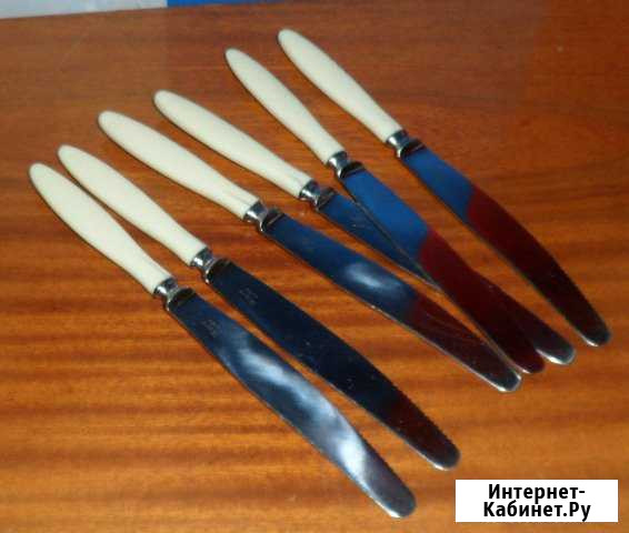 Ножи столовые и Коробки от столовых приборов СССР Белая Калитва - изображение 1