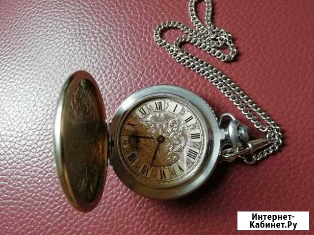 Часы карманные механические Молния Ярославль - изображение 1