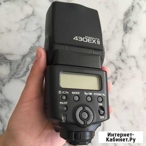 Вспышка canon 430ex ii на запчасти/восстановление Череповец - изображение 1