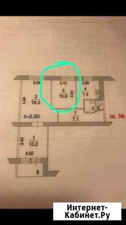 Комната 10.9 кв.м. в 3-к, 2/9 эт. Люберцы