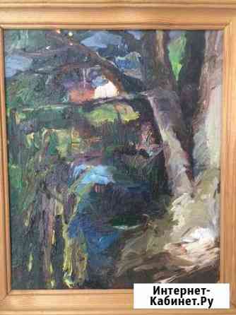 Картина Салямов Р.Р. Поздняя весна. Шумейка Энгельс