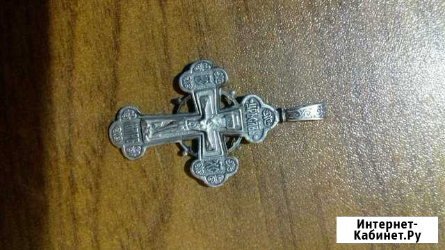 Крест серебро Курск - изображение 1