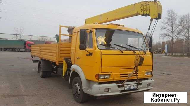 Камаз 4308 с кму (манипулятор) Калуга - изображение 1
