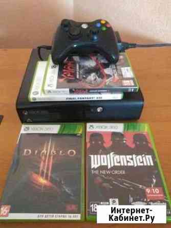 Xbox 360 4gb + 4 игры Ставрополь