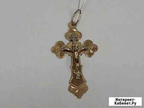 Крест золотой 6,32 г Нижний Новгород