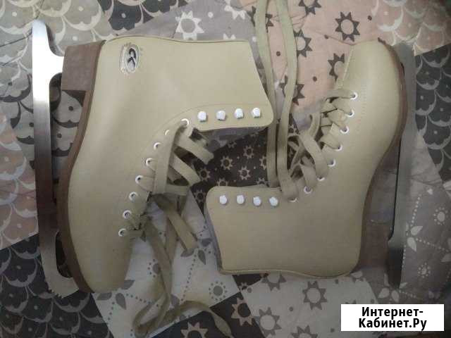 Коньки фигурные 39р Сыктывкар - изображение 1