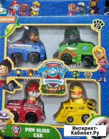 Щенячий патруль набор 4в1 Джунгли на авто Ижевск