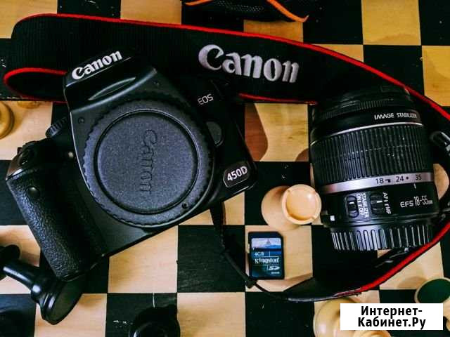 Фотоаппарат зеркальный Canon eos 450d Казань - изображение 1