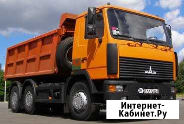 Песок щебень грунт Маз 10 - 25 тонн Рыбинск - изображение 1