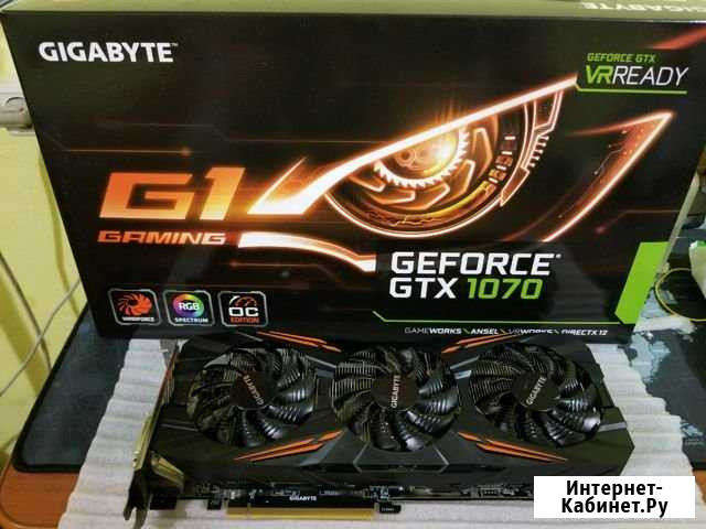 Gtx 1070 g1 gaming Буй - изображение 1