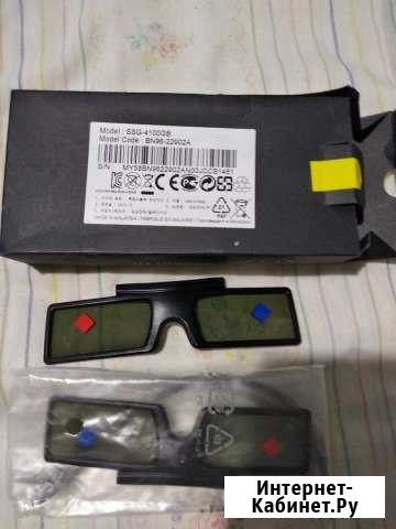 Продам 3D Очки для телевизора SSG-4100GB SAMSUNG B Алушта - изображение 1