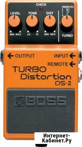 Новая педаль boss DS-2 Turbo Distortion для эл Тверь - изображение 1