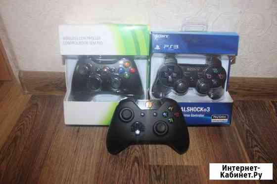 Новые джойстики Sony PS3/PS4, X-box 360/X-box ONE Вологда