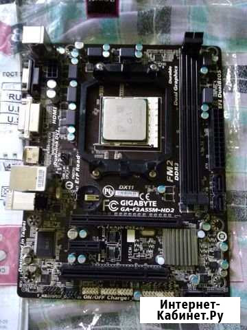 Мат платы GA-F2A55M-HD2;Asus s775;GA-G31;GA-MA770T Севастополь - изображение 1