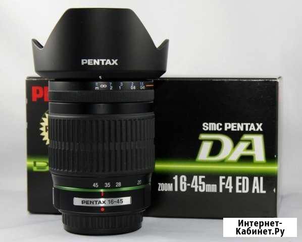 Продаётся объектив SMC Pentax DA 16-45мм f4 Уфа - изображение 1