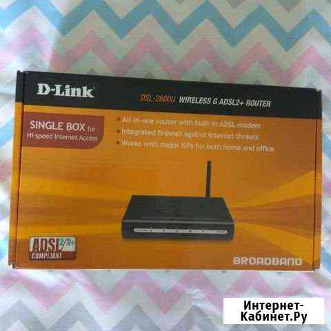 Роутер D-link adsl DSL-2600U Орёл