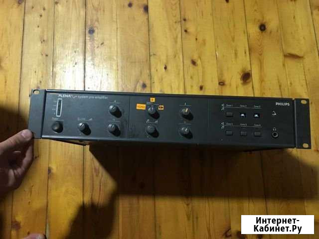 Усилитель Philips plena system pre-amplifier + мик Орёл - изображение 1