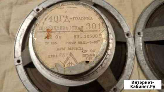 Динамики 40гд-301 Ялта