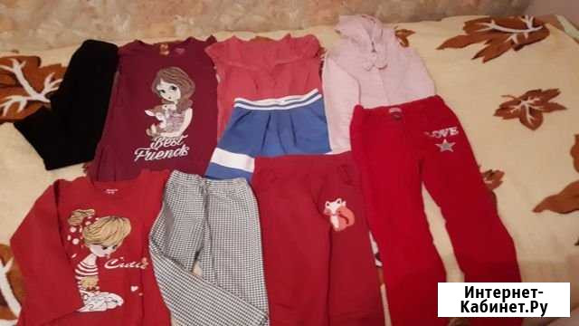 Пакет одежды для девочки 4-5 лет Саранск - изображение 1