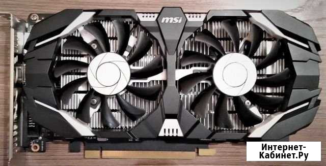 Видеокарта MSI GeForce GTX 1050 Ti OC 4GB Новосибирск - изображение 1