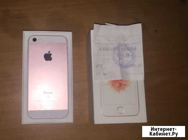 iPhone SE Rose Gold 16gb Иркутск - изображение 1