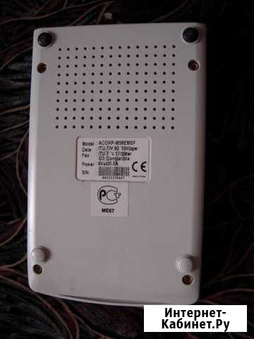 Модем Acorp m56emsf Хабаровск - изображение 1