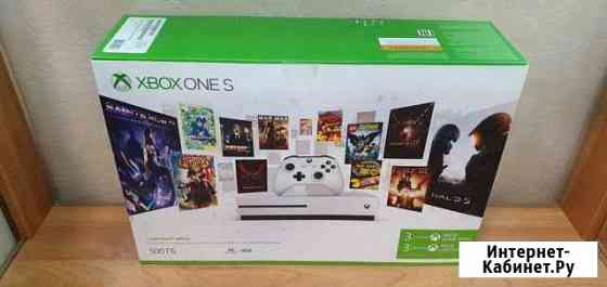 Xbox One S 500Gb в упаковке с играми в комплекте Пенза