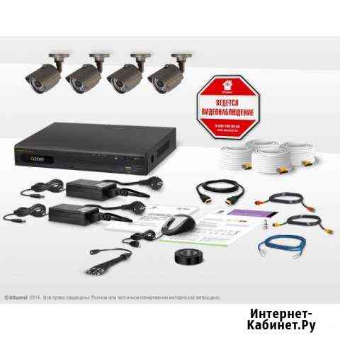 Комплект видеонаблюдения на 4 камеры 3мп RE04 Челябинск