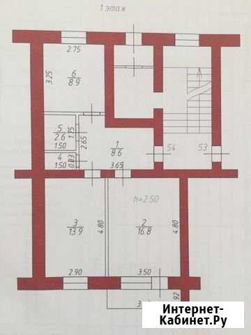 2-к квартира, 53 кв.м., 1/5 эт. Вичуга - изображение 1