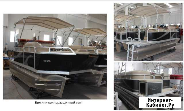 Понтонный катер imtes 7 метров Sharkpontoon Казань - изображение 1
