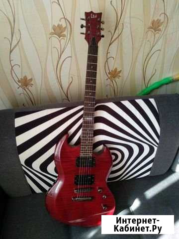Электрогитара ESP LTD Viper-100 fm red Орёл - изображение 1