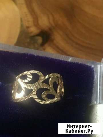 Золотое кольцо 585 проба Астрахань - изображение 1