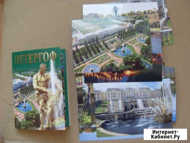 Набор открыток фонтаны петергоф, новый Орёл - изображение 1