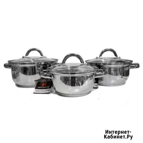 Набор кастрюль Hoffmann из 3 кастрюль Самара - изображение 1