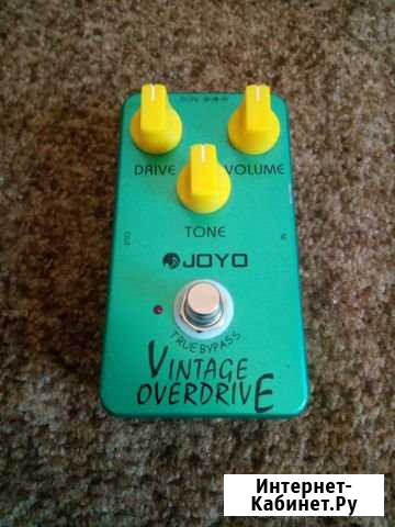 Гитарная педаль Vitage Overdrive joyo JF - OI Ульяновск - изображение 1