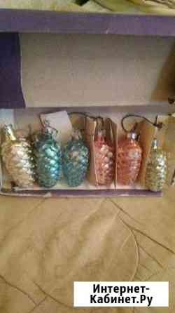 Шишки со снегом СССР Оренбург