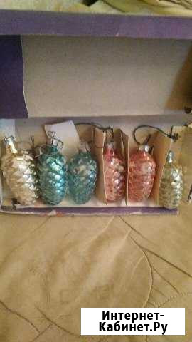 Шишки со снегом СССР Оренбург - изображение 1